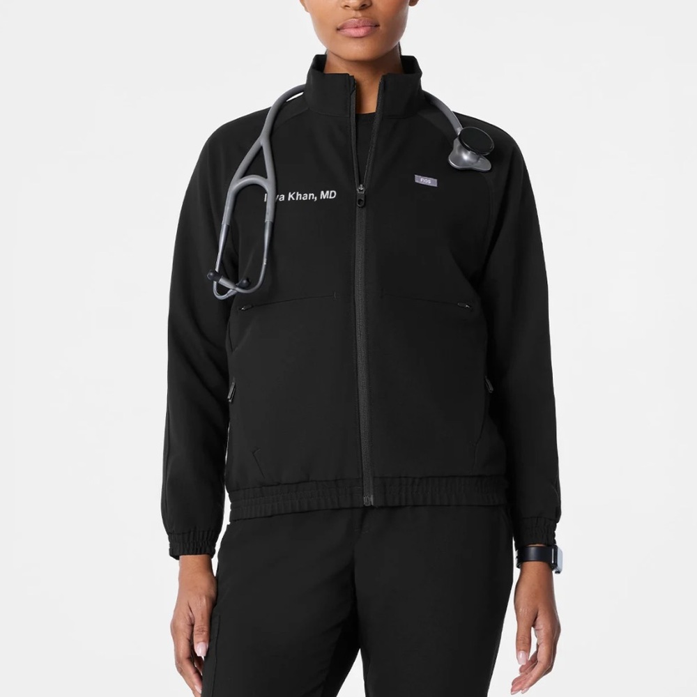 Figs Women's Black Sydney Jacket